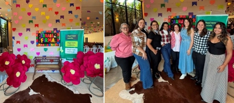 Unimed Alta Mogiana promove Festa Junina para colaboradores